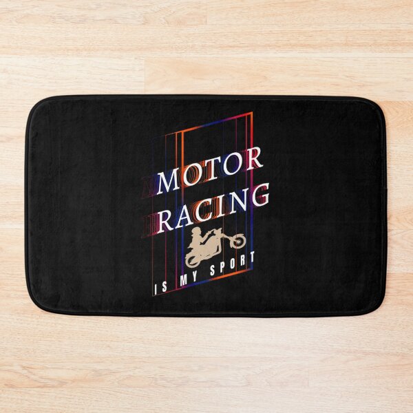 Item preview, Motor Racing Is My Sport  Motorcycle    designed and sold by RosalynGifts.