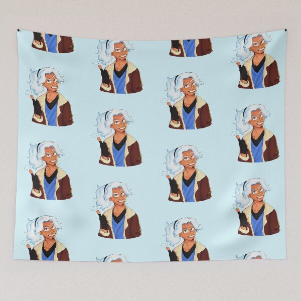 Item preview, oboro shirakumo fanart sticker designed and sold by mallovas.