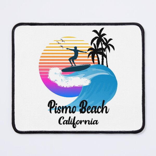 Item preview, Pismo Beach California Seaside Retro Sunset designed and sold by mountainadora.