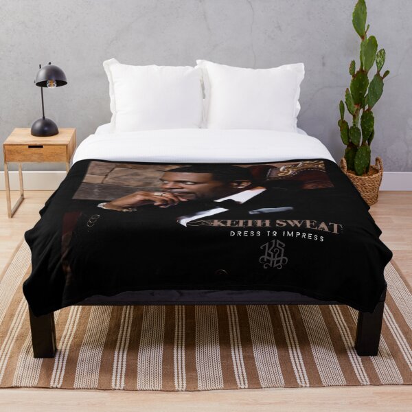 Keith Sweat dress to impress" Throw Blanket for Sale by PaulSGoodof31 |  Redbubble
