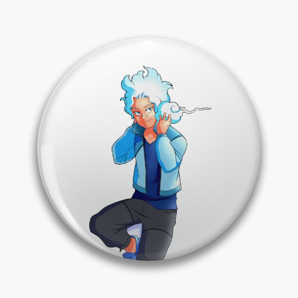 Item preview,  oboro shirakumo panting fanart sticker designed and sold by mallovas.