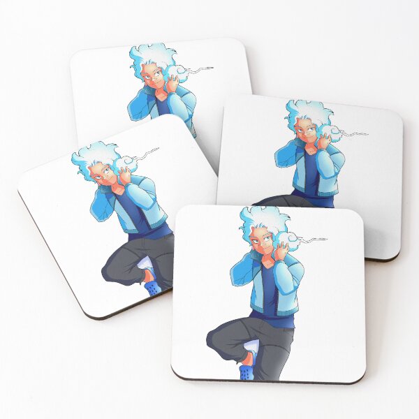 Item preview,  oboro shirakumo panting fanart sticker designed and sold by mallovas.