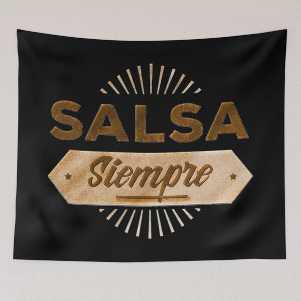 Artikelvorschau, Salsa siempre Salsa Dance Salsa Geschenk entworfen und verkauft von Dubbra.