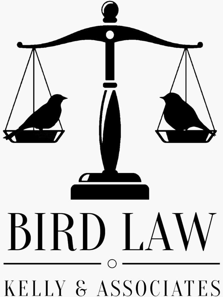 "It’s Always Sunny in Philadelphia Bird Law Sticker" Sticker by