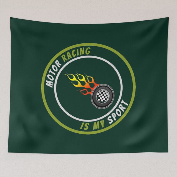 Item preview, Motor Racing Is My Sport Active            designed and sold by RosalynGifts.