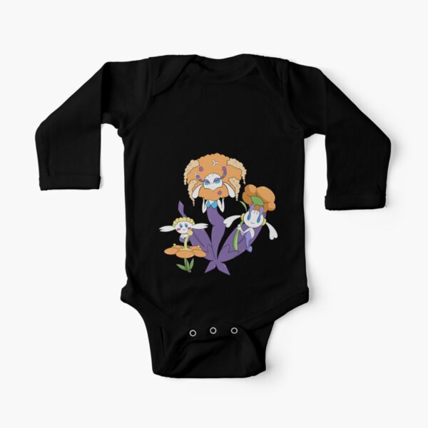 Pokemon Flabebe Floette Florges Shiny White Flower Baby One Piece By Mokamizore97 Redbubble