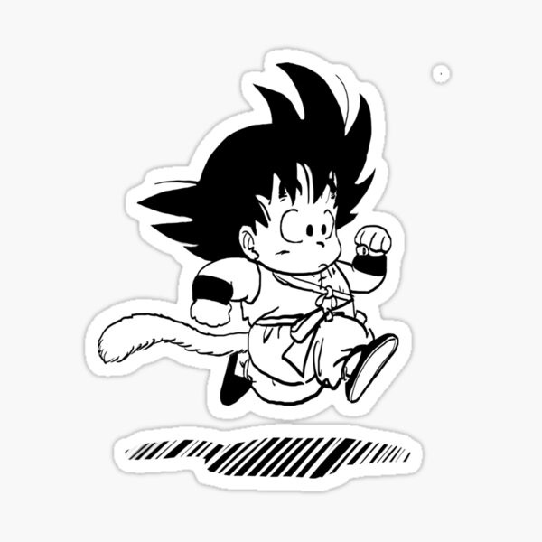 Item preview, Kid Goku on the Run Classic T-Shirt designed and sold by NinaHeubeck.
