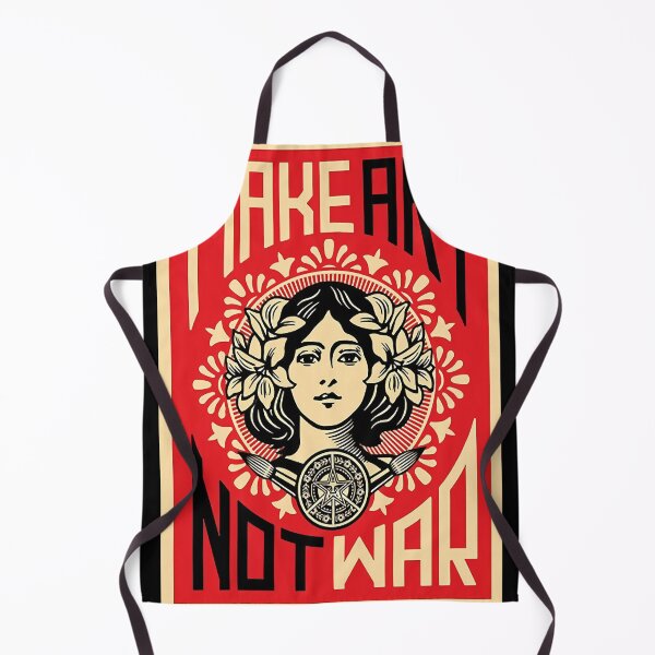 Item preview, best seller make art not war designe designed and sold by jessicyancy51.