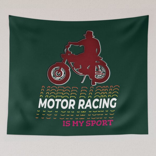 Item preview, Motor Racing Is My Sport  Red Hat                            designed and sold by RosalynGifts.