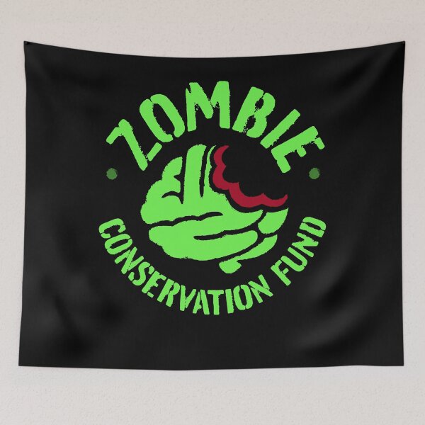 Item preview, Zombie Conservation Fund (green)  designed and sold by zarahalven.
