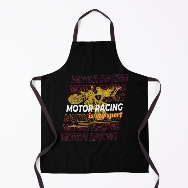 Item preview, Motor Racing Is My Sport Gold Style Jump designed and sold by RosalynGifts.