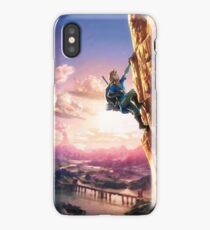 Breath of the Wild Link climbing iPhone Case/Skin