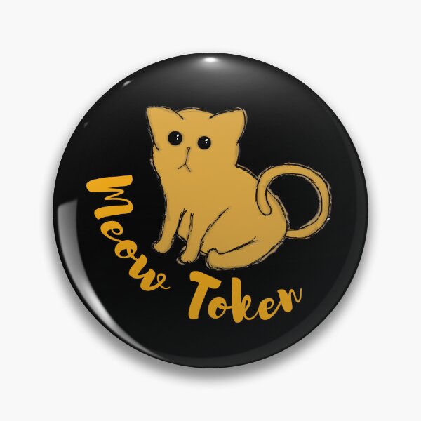 Item preview, Meow token, Cat lovers token designed and sold by Anastasiia87.