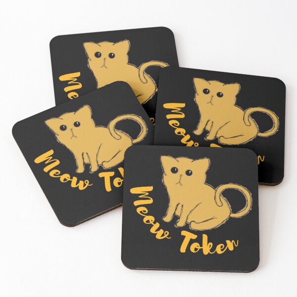 Item preview, Meow token, Cat lovers token designed and sold by Anastasiia87.