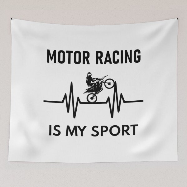 Item preview, Motor Racing Is My Sport.                               designed and sold by RosalynGifts.