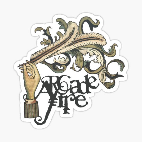 Arcade Fire Funeral Stickers For Sale Redbubble