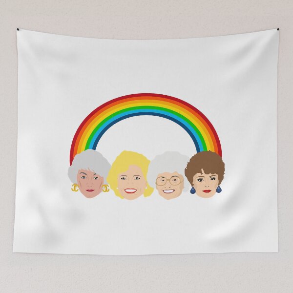 Item preview, The Golden Girls LGBT Pride Rainbow  designed and sold by ZaneHowarde.