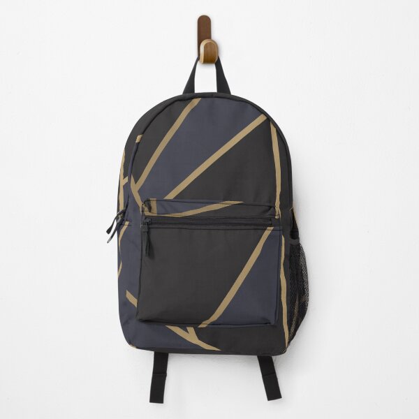 Item preview, Navy Black Gold Modern Geometric Pattern designed and sold by Vic Torys ☆.