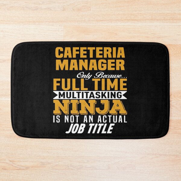 Item preview, Cafeteria Manager designed and sold by JacksonKen.