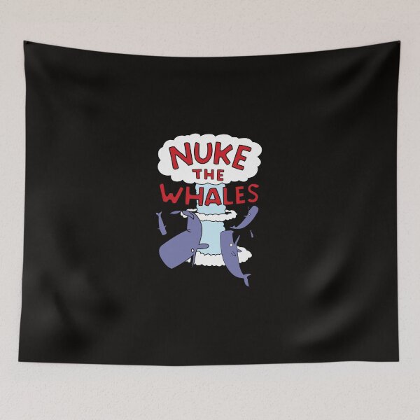 Item preview, Nuke the Whales Essential T-Shirt designed and sold by JanaLehmann.