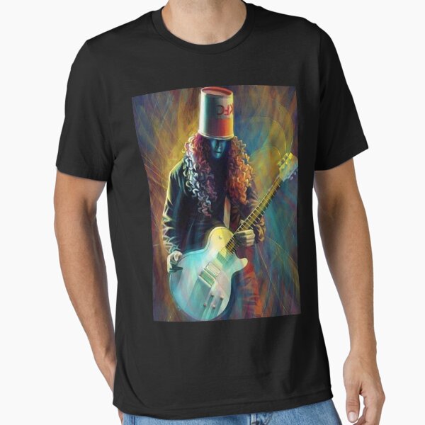 Item preview, Buckethead art guitar Classic T-Shirt designed and sold by BelaGartner.