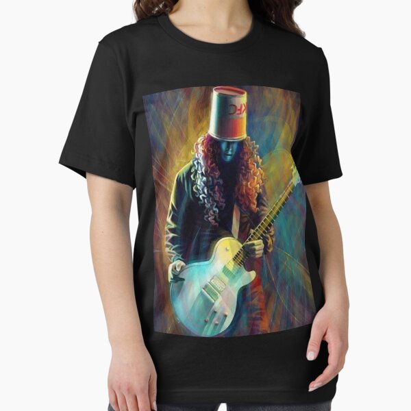 Item preview, Buckethead art guitar Classic T-Shirt designed and sold by BelaGartner.