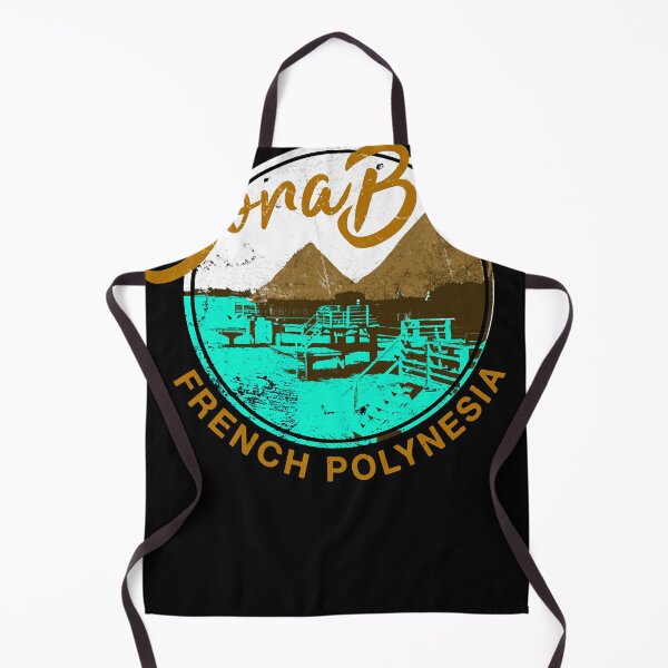 Item preview, Bora Bora Over Water Bungalow French Polynesia Retro Travel  designed and sold by zarahalven.