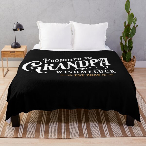 Item preview, Promoted to Grandpa 2022 Wish Me Luck designed and sold by Ryan89-Design.