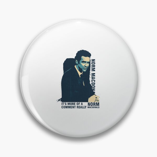 Item preview, Norm Macdonald retro blue  designed and sold by ZaneHowarde.