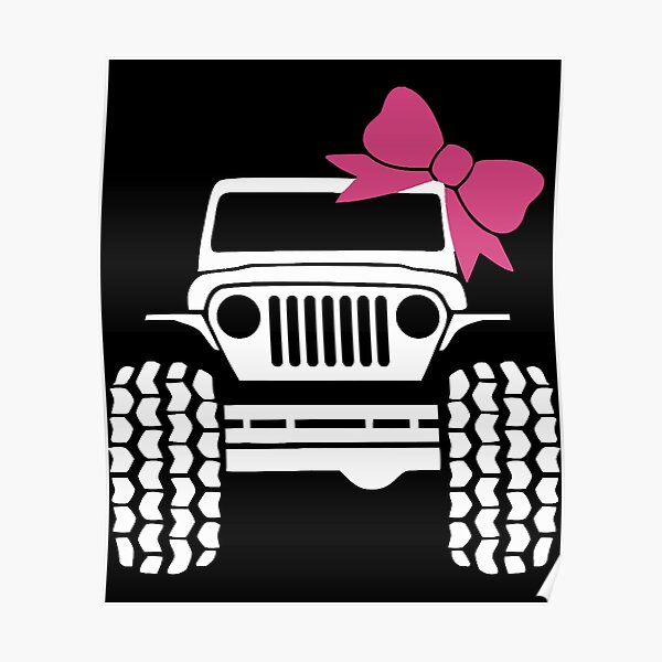 Pósters: Jeep Girl | Redbubble Pósters: Jeep Girl | Redbubble