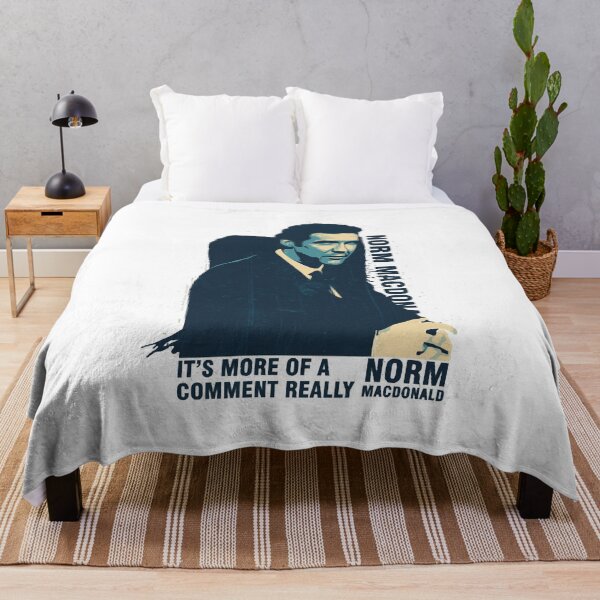Item preview, Norm Macdonald retro blue designed and sold by ZaneHowarde.