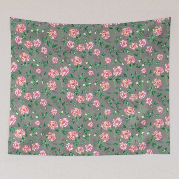 Item preview, Peonies everywhere designed and sold by spiffythings.