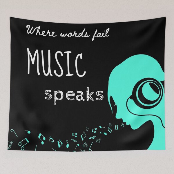 Item preview, Music Speaks designed and sold by takweigoelarac.