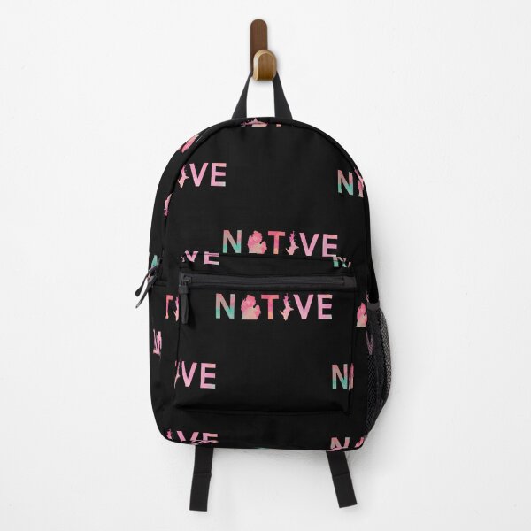 Item preview, native michigan pink watercolor designed and sold by JacksonKen.
