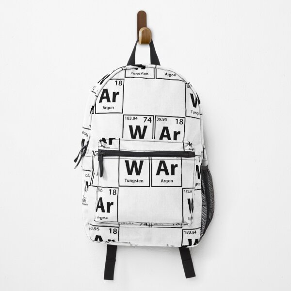 Item preview, War (W-Ar) Periodic Elements Spelling designed and sold by JacksonKen.