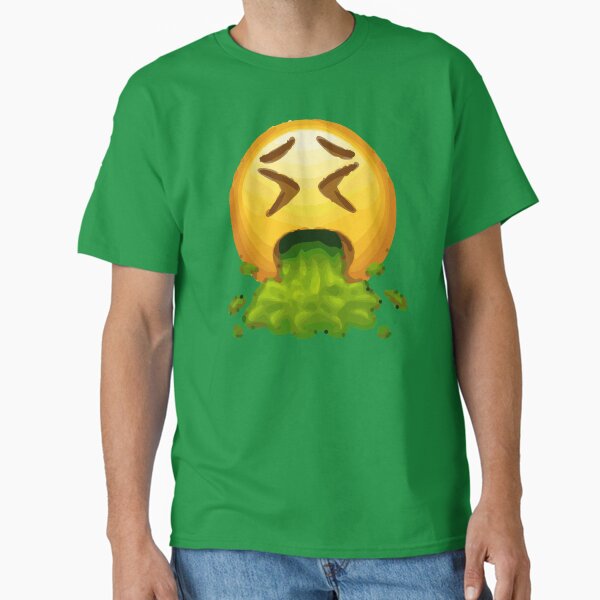 Item preview, emoji puking designed and sold by Gossip Rag.