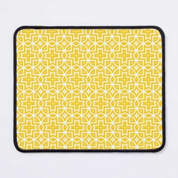Item preview, Yellow and White Geometric Design designed and sold by Pretty-Bird.