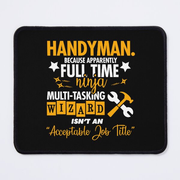 Item preview, Handyman Ninja designed and sold by Nerd Shizzle.