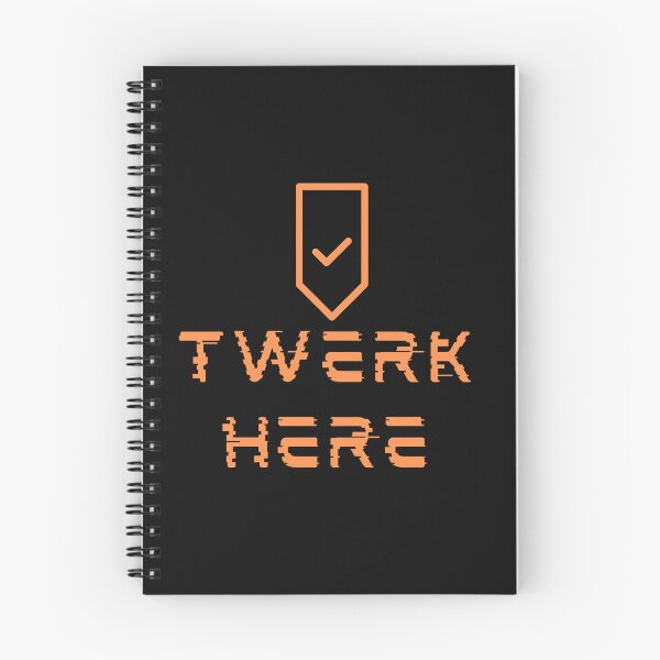 Item preview, Twerk here | Funny dance twerking | cool party twerk here sticker | Humor cool twerk here celebration sticker designed and sold by DrArtStudios.