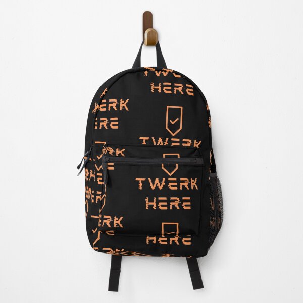 Item preview, Twerk here | Funny dance twerking | cool party twerk here sticker | Humor cool twerk here celebration sticker designed and sold by DrArtStudios.