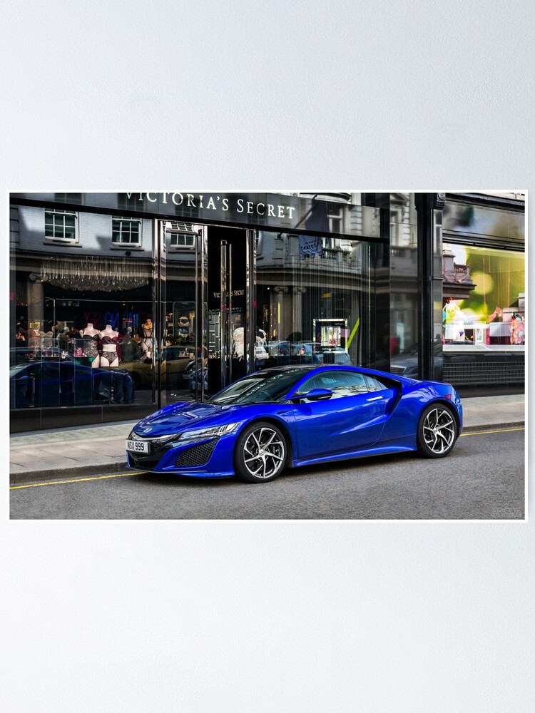 Honda Nsx Poster By Ricoliu Redbubble