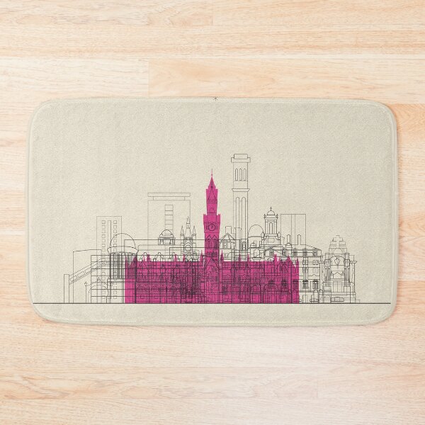 Item preview, Abstract City Posters: Bradford, United Kingdom designed and sold by A Deniz Akerman.