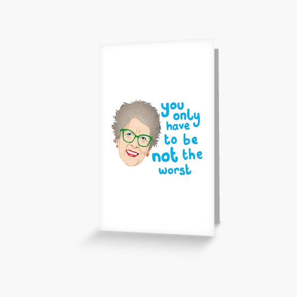 Item preview, Prue Leith The Worst Star Baker - Bake Off GBBO Baking Show Great British designed and sold by ponychops.