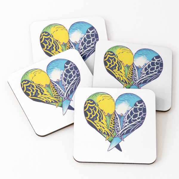 Item preview, Sleepy Budgie Love designed and sold by aikawarazu.