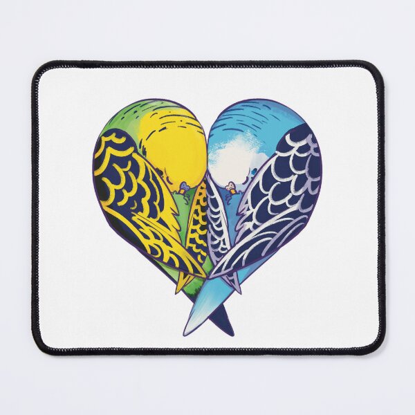 Item preview, Sleepy Budgie Love designed and sold by aikawarazu.
