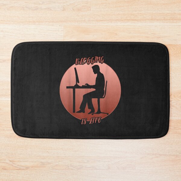 Item preview, Blogging Shadow in a Red Circle designed and sold by JeffreyMCombs.