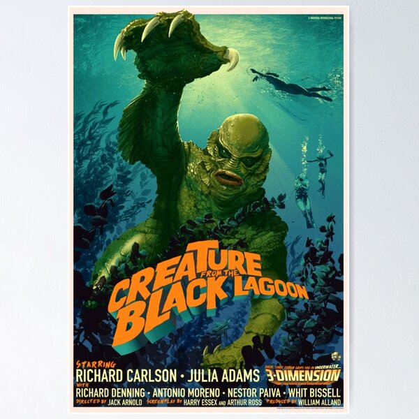 Item preview, Creature From The Black Lagoon designed and sold by sengdokkarepke.