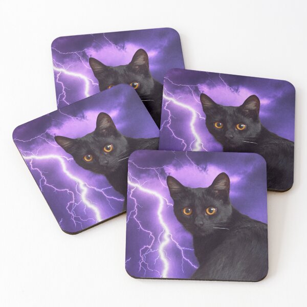 Item preview, Cat lightning designed and sold by Quotes-and-plus.
