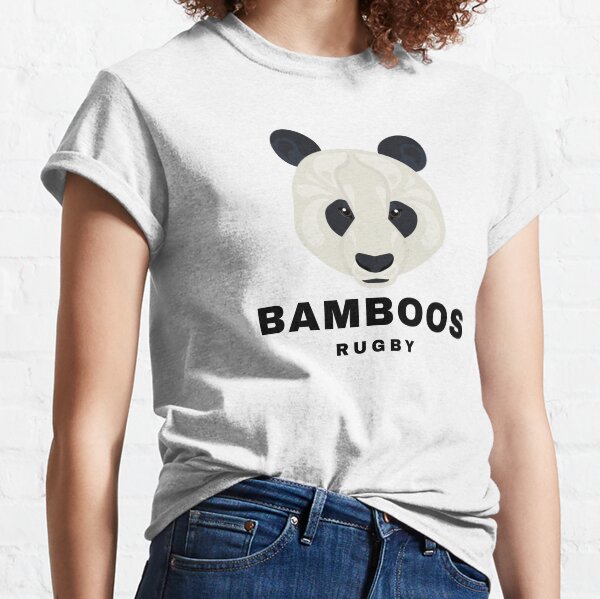 Panda Face - Bamboos Rugby Classic T-Shirt