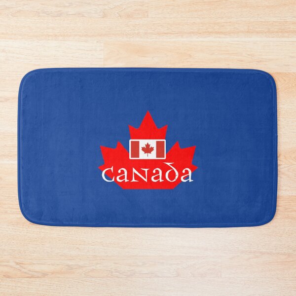 Item preview, Happy Canada Day Montreal Flag Colors Yale Blue Dartmouth Green Maximum Yellow Red Cadmium Violet designed and sold by catchyology.
